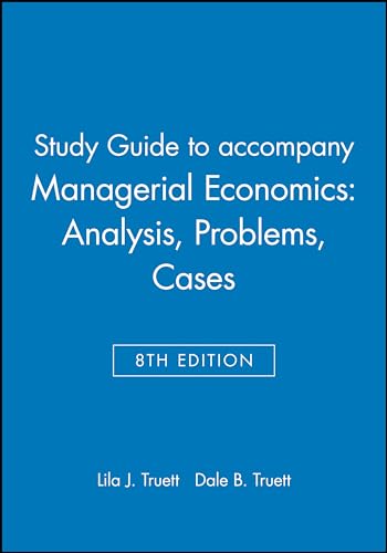 Managerial Economics 8E Study Guide