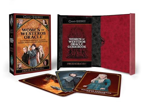 Game of Thrones & House of the Dragon: Women of Westeros Oracle : A Deck and Guidebook of Warriors, Queens, Priestesses, and Dragonriders