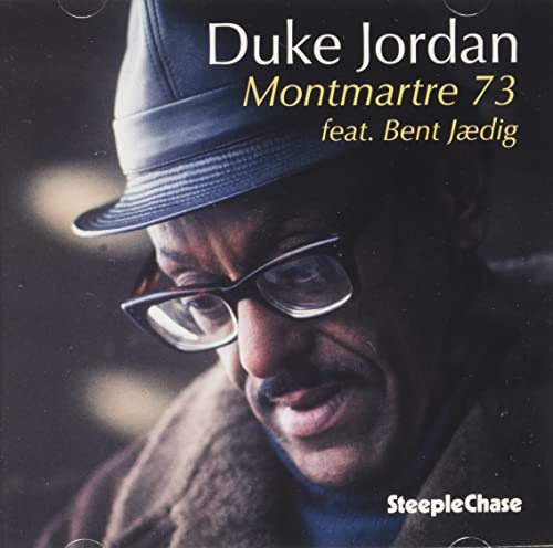 Duke Jordan album cover, close-up of a man in a hat and glasses.