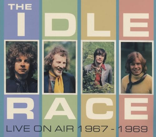 CD cover for The Idle Race, featuring four band member portraits.