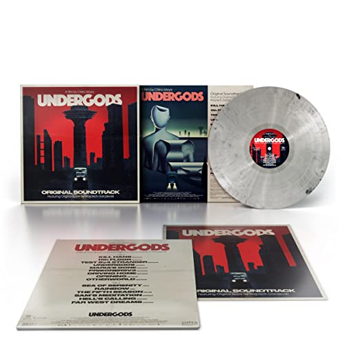 Undergods" soundtrack vinyl record with album art and tracklist insert shown.