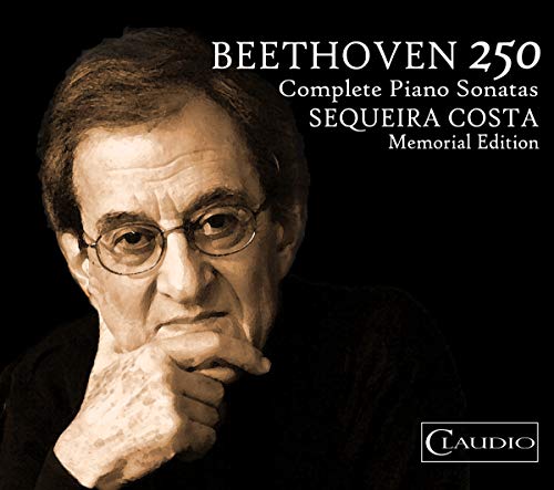 CD cover featuring a portrait of pianist Sequeira Costa with text.