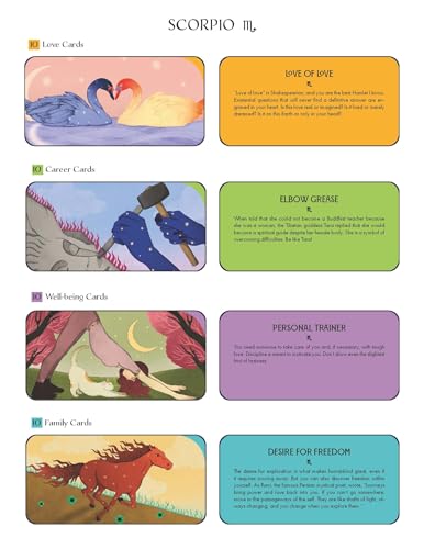 Scorpio Pocket Zodiac Cards : 40 Magical Messages from the Stars