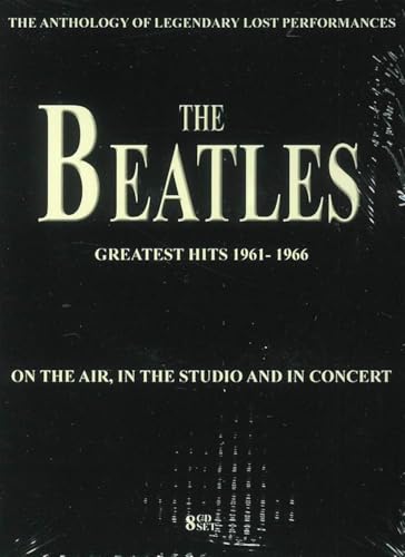Black Beatles box set with gold lettering, titled “On The Air.”