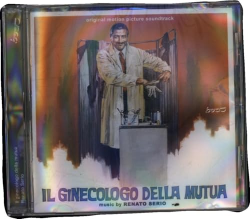 CD cover featuring a man in a white coat with medical instruments.