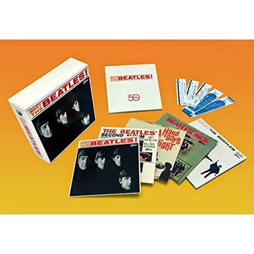 “Meet The Beatles!” Japanese CD box set with album covers and inserts.