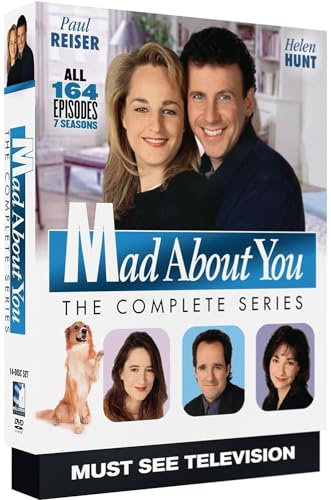 DVD cover for "Mad About You" featuring Paul Reiser and Helen Hunt.