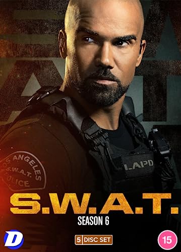 DVD cover for S.W.A.T. Season 6 featuring a close-up of a SWAT officer.
