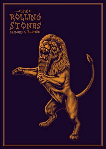 “Bridges to Bremen” DVD cover featuring a lion with a stack of records.