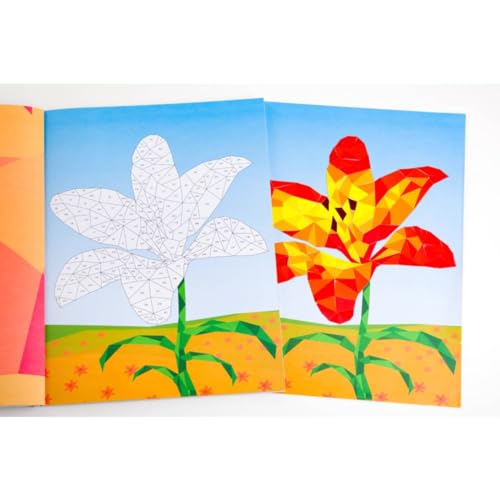 Kaleidoscope Sticker Mosaics Flora & Fauna