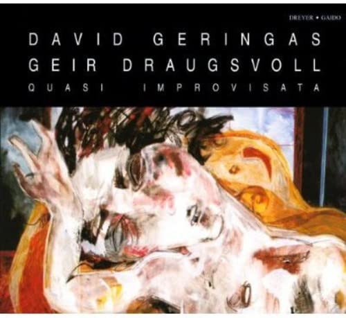 CD cover for "Quasi Improvisata" featuring abstract painting of figures.