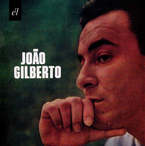 Joao Gilberto album cover: close-up portrait of a man thinking.