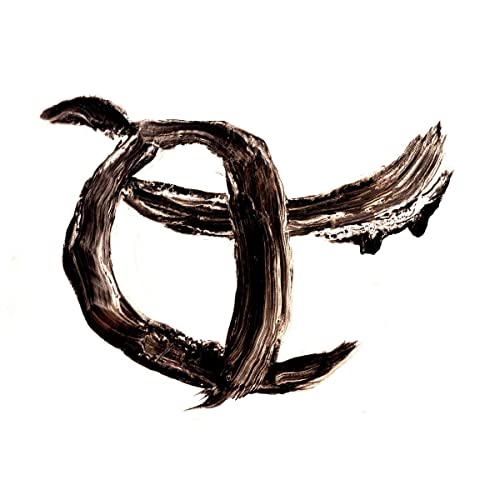 Brushstroke letter "C" on a white background, album artwork.