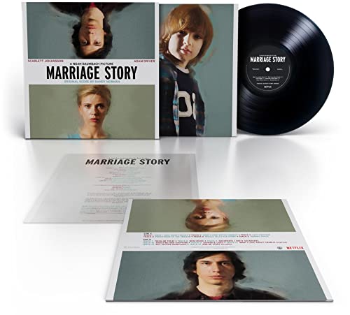 Randy Newman “Marriage Story” vinyl record with film stills and insert.