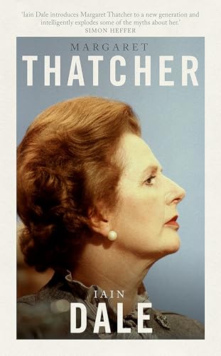 Book cover featuring a portrait of Margaret Thatcher, looking right.