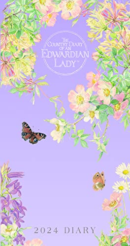 Portico Designs 2024 The Country Diary of An Edwardian Lady Slim Diary Week to View