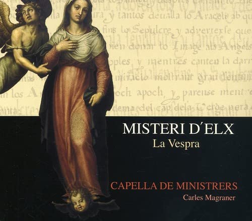 CD cover: Renaissance-style painting of the Virgin Mary and angels.