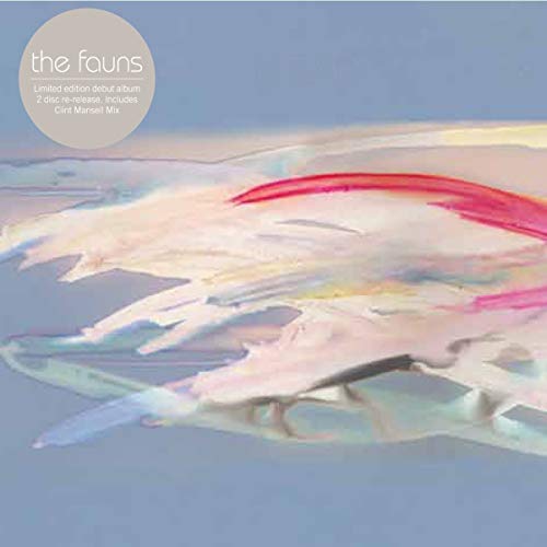 CD cover for The Fauns album with abstract painted swirls.