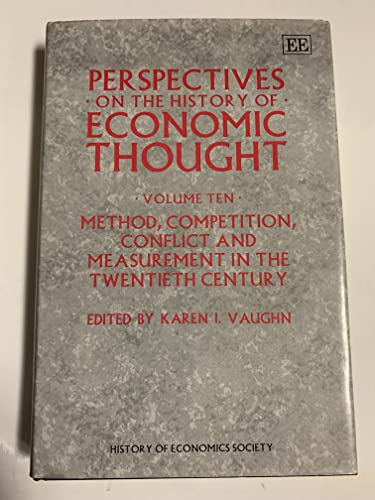 Perspectives on the History of Economic Thought: Volume X: Method