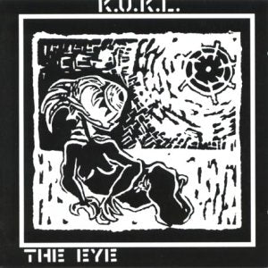 Black and white album cover with a stylized, distressed human figure.