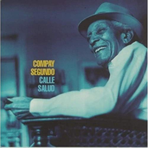 CD cover featuring Compay Segundo, a smiling elderly Cuban musician.