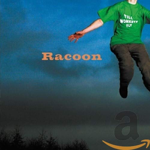 CD cover for Racoon’s “Till Monkeys Fly” featuring a person appearing to jump.
