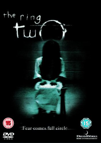 DVD cover for "The Ring Two" featuring a ghostly figure and static.
