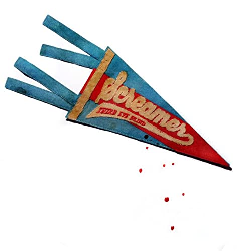 Third Eye Blind’s “Screamer” album cover: a pennant with red lettering.