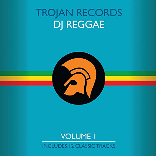 Trojan Records DJ Reggae Volume I album cover with a Spartan helmet.