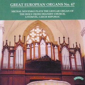 CD cover featuring a large pipe organ inside a stone church.