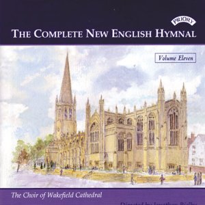 CD cover: watercolor painting of a cathedral, text “The Complete New English Hymnal.”