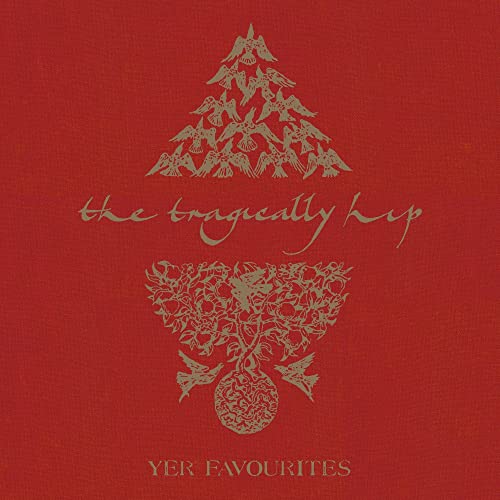 Vinyl record of The Tragically Hip’s “Yer Favourites” album in cardboard sleeve.
