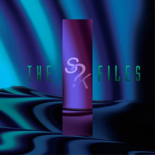 Album cover for “S?k - The S?K Files” with purple and blue abstract design.