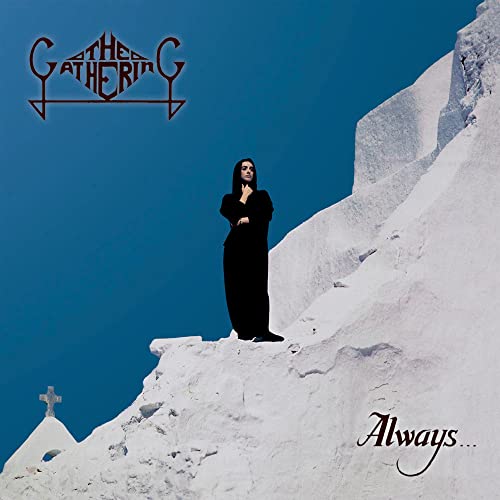 Album cover for "Always..." by The Gathering, featuring a woman in black.