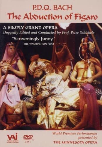 DVD cover for “The Abduction of Figaro” featuring costumed performers.