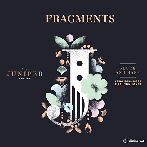 CD cover for “Fragments” by The Juniper Project, featuring floral graphics.