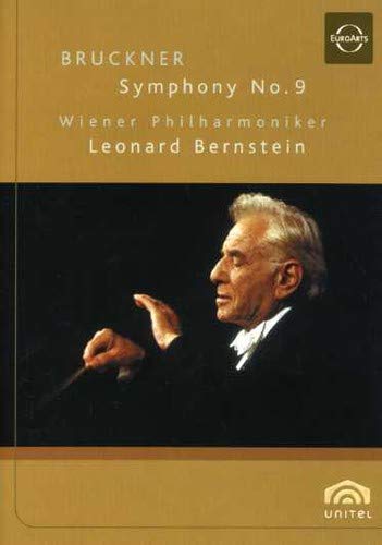 DVD cover featuring Leonard Bernstein conducting, with text "Bruckner Symphony No.9".