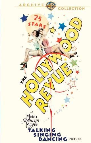 1929 film poster featuring two showgirls and bold red text.