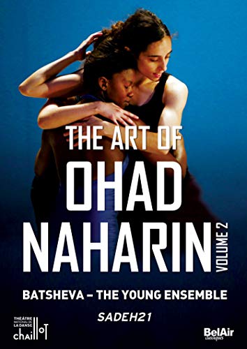 DVD cover featuring two dancers embracing, text “The Art of Ohad Naharin Volume 2”.