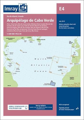 Imray Chart E4 2019: Arquipelago de Cabo Verde (Imray E Charts)