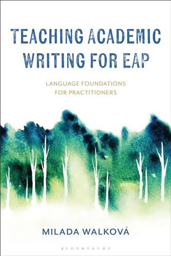 Book cover: "Teaching Academic Writing for EAP" with abstract forest image.