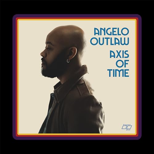 CD cover featuring a side profile of a bearded man, Angelo Outlaw.