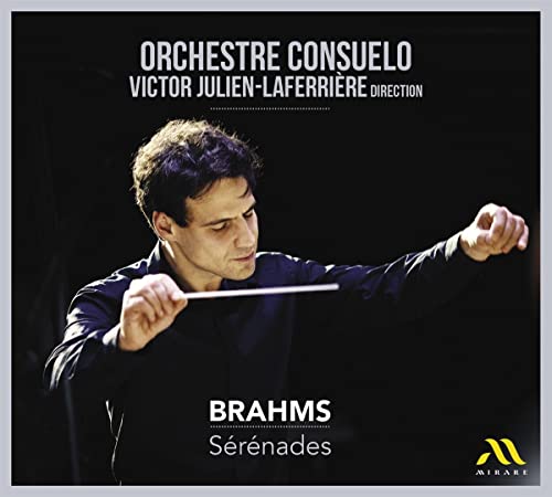 CD cover featuring a portrait of conductor Victor Julien-Laferrière.