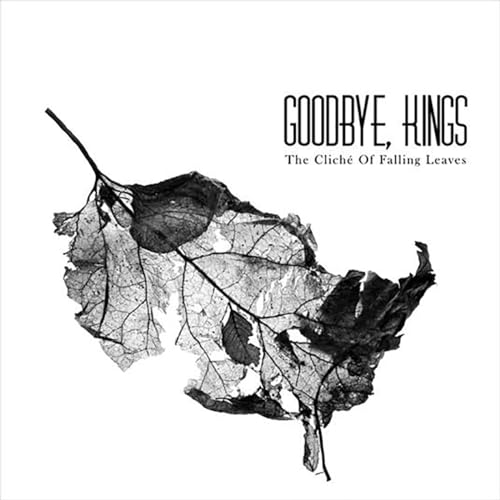 Black and white album cover featuring a skeletal leaf and text.
