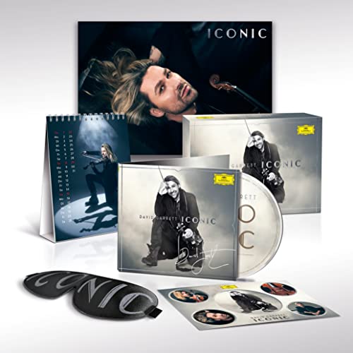 David Garrett Orchestra product set with CD, booklet, and accessories on white background.