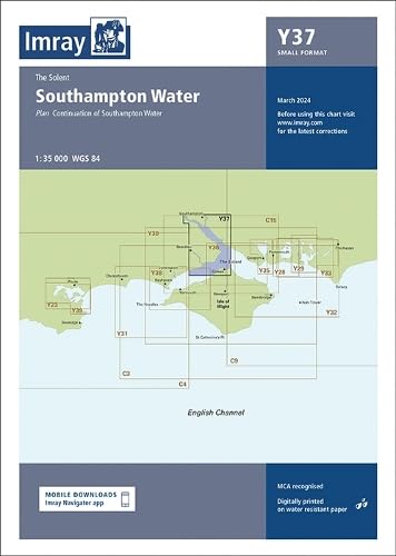 Imray Chart Y37 : Southampton Water (Small Format) : 37