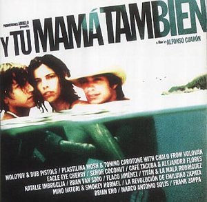 CD cover for "Y Tu Mama Tambien" soundtrack, featuring three faces underwater.