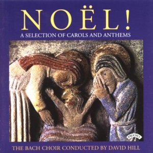 CD cover for "Noël!", featuring religious sculpture and text.