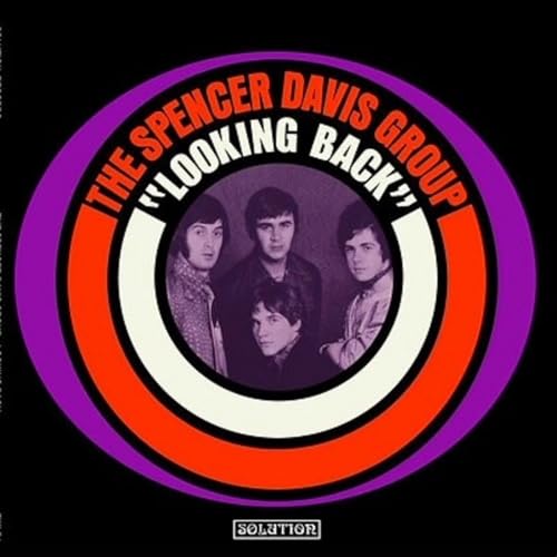Spencer Davis Group “Looking Back” vinyl album cover with band photo.