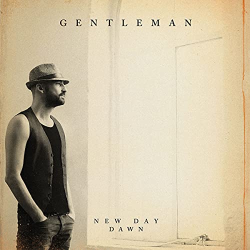 CD cover for Gentleman’s “New Day Dawn” featuring a man and doorway.